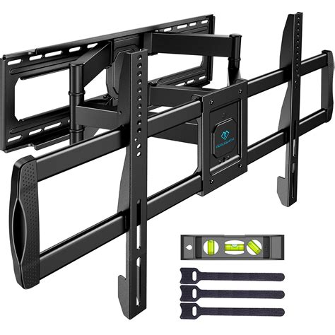 PERLESMITH Full Motion TV Wall Mount for 50”-90” TVs up to 165lbs, TV ...