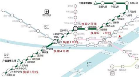 武汉十几条在建和规划地铁线路图及站点（图）-武汉房天下