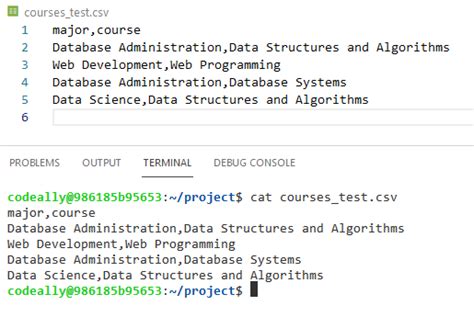 Student Database Project Python SQL 的图像结果