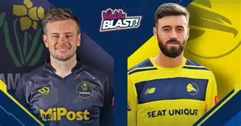 HAM vs GLA Who will win, 95 Match English T20 Blast 2025?