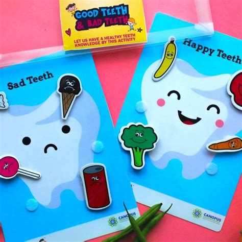 Happy And Sad Teeth Sorting Busy Bag – My House Teacher