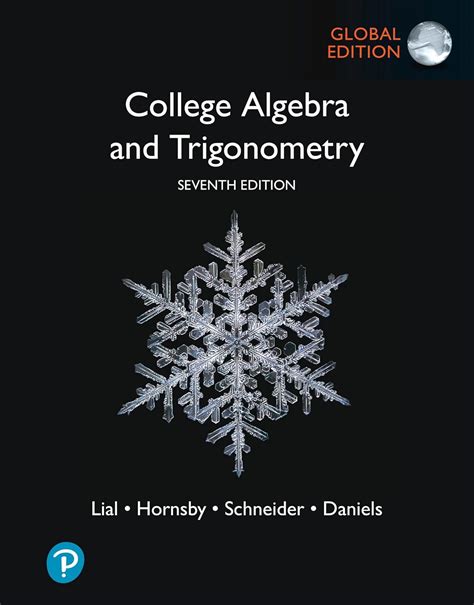 Amazon.com: College Algebra and Trigonometry, Global Edition ...
