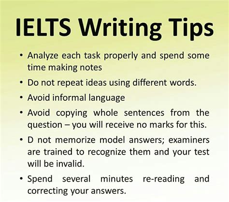 Image result for IELTS Writing Tips