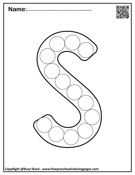 Letter A Dot Marker Worksheet - Printable And Enjoyable Learning