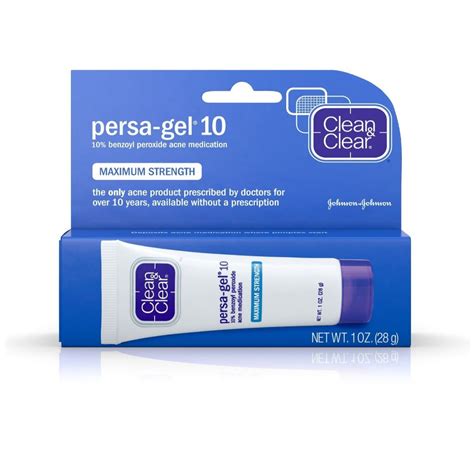Clean & Clear, Persa Gel 10, Oil Free, Acne Spot Treatment (28 g ...