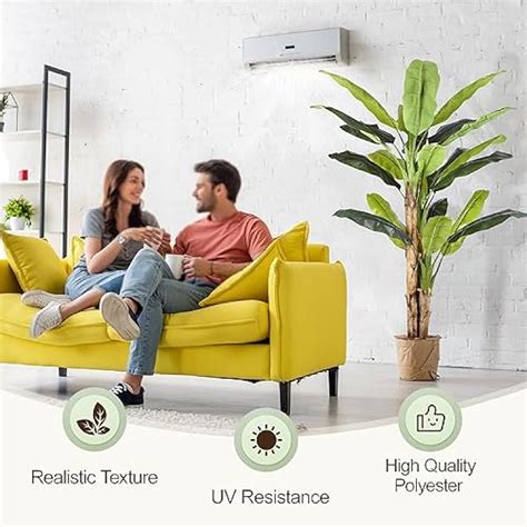 Keeplush 8.5ft Extra Tall Artificial Banana Tree, Fake Banana India | Ubuy