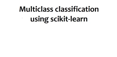Image result for Multiclass Classification