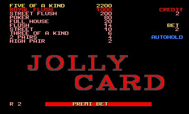 [mdk] Jolly Card (Italian, encrypted bootleg, set 1) download for mame ...