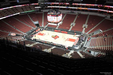 Section 321 at KFC Yum! Center - RateYourSeats.com - capacity of yum center