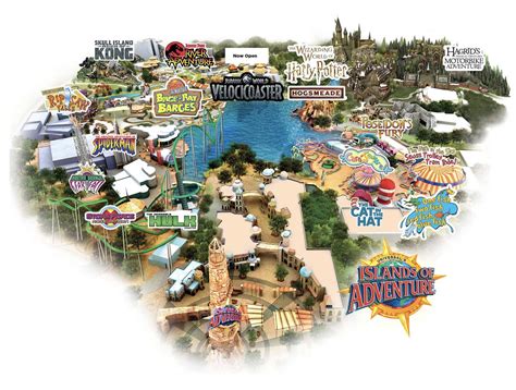 Universal Orlando Resort Park Map
