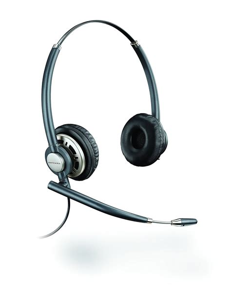 PLANTRONICS HW720 EncorePro Premium Binaural Over-The-Head Headset w ...