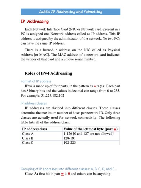 Image result for IP Addressing Part 2