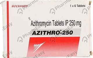 Azithro 250 MG Tablet (6): Uses, Side Effects, Price & Dosage | PharmEasy