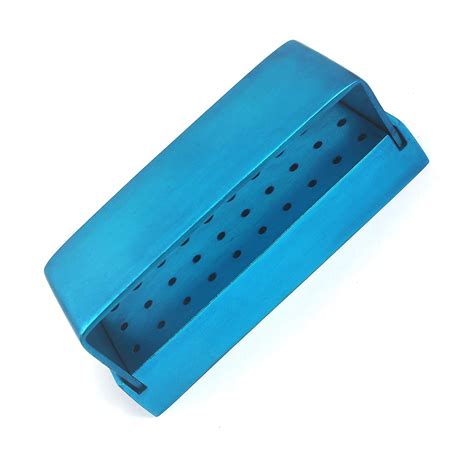 AAPROTOOLS DENTAL BUR HOLDER BLOCK, NEW FG DRILLS ALUMINIUM AUTOCLAVE ...