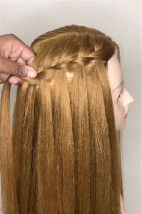 Image result for Tutorial On Waterfall Braid