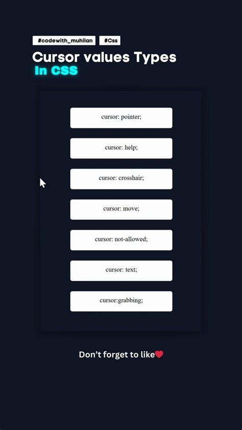 Image result for Cursor Names CSS
