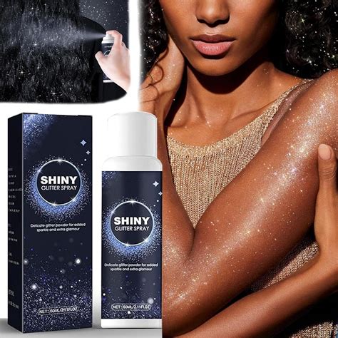SNDYI Professional Glitter Hair Spray, Glitter Spray For Body, Hair And ...