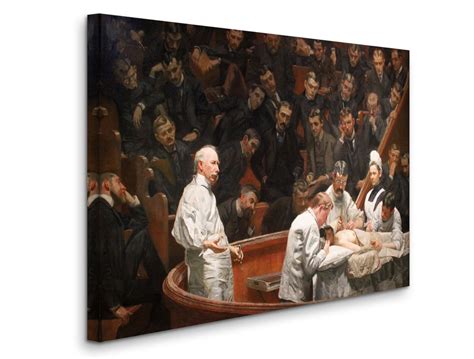 Thomas Eakins : the Agnew Clinic 1889 Canvas Gallery Wrapped | Etsy