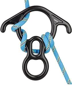 CyberDyer 50KN Figure 8 Descender, Rescue Figure 8 Descender Gear with ...