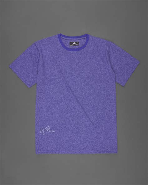 Twilight Blue Half Sleeves Super Soft Premium Round Neck Cotton T-shirt ...