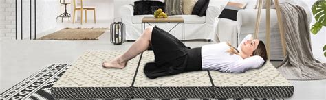 Coirfit GenX 3 Fold 4 inch King Size Bonded Foam Mattress (78x72 ...