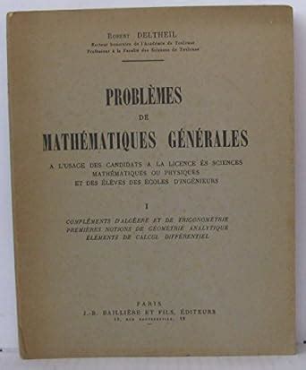 Amazon.in: Buy Compléments d'algèbre et de trigonométrie, premières ...