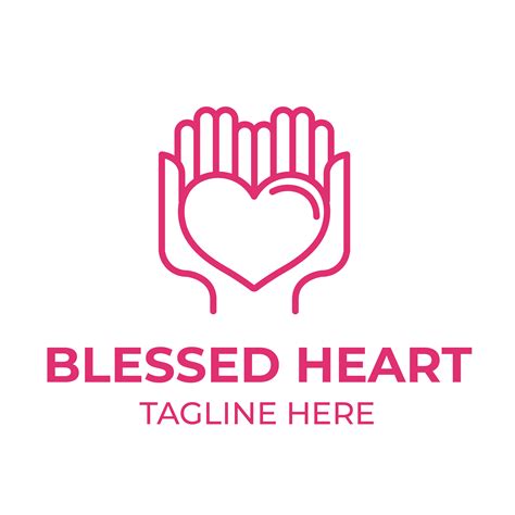 Heart Blessed Logo Design - DesignStudio
