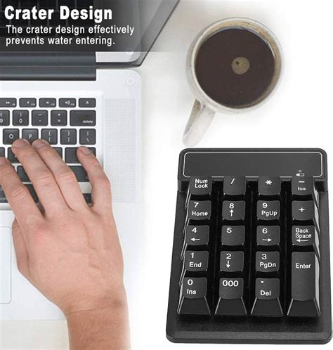 Number Pad SANWA Bluetooth , Rechargeable Wireless Ten Key , 22-Key ...