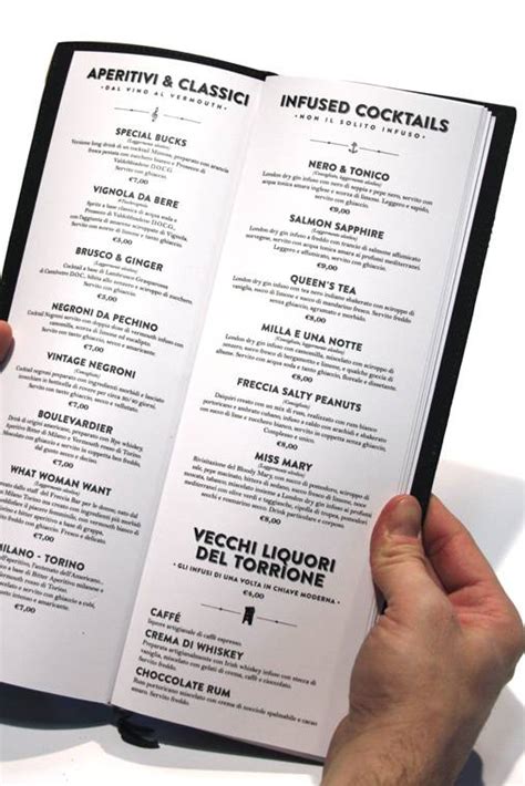 MENU FRECCIA BAR 2015 - Progetti - Studio Grafico - Gallery - Let's Cover