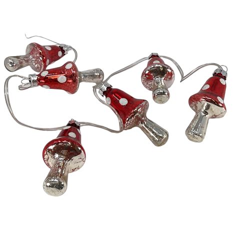 Gerson Company 43.3 inch Battery Operated Glass Holiday Mushroom String Lights - Walmart.com