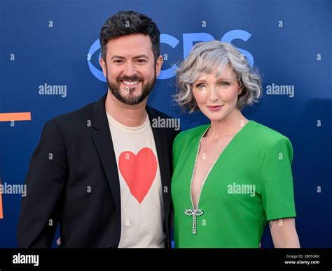 May 7, 2025, Los Angeles, California, USA: Richie Moriarty and Ciara Moriar attend CBS 2025-26 ...