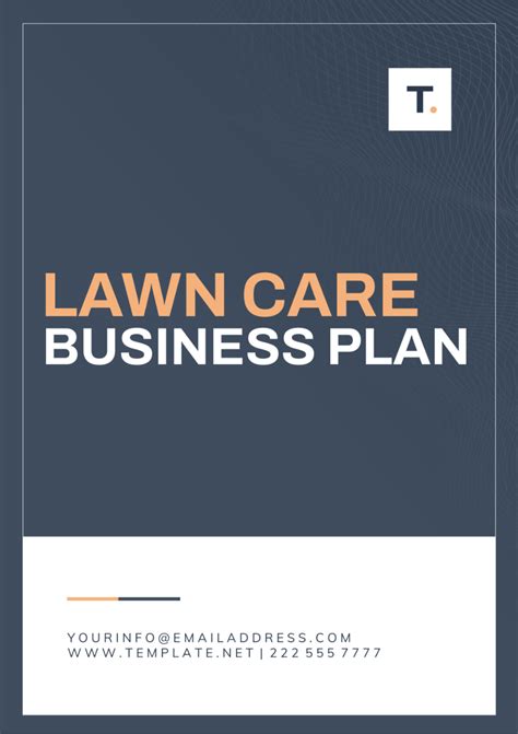 Lawn Care Business Plan Template - Edit Online & Download Example ...