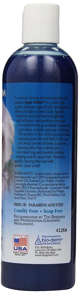 Bio-Groom Super White Dog Shampoo, 355 ml… – Gorilla pets