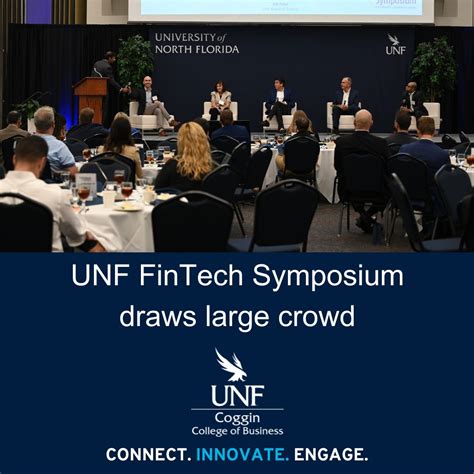 UNF FinTech Symposium draws large crowd More than 100 people, bolstered ...