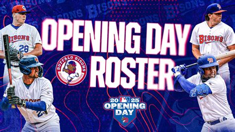 Bisons announce opening day roster ahead of Friday's first game - All WNY