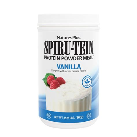 NaturesPlus Spiru-Tein High Protein Energy Meal Vanilla -- 2.12 lbs ...