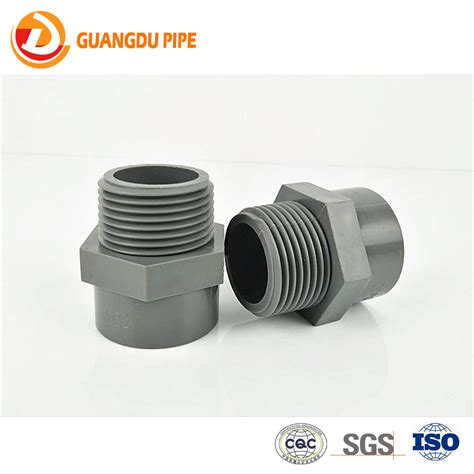 Image result for Threaded PVC Pipe Connection