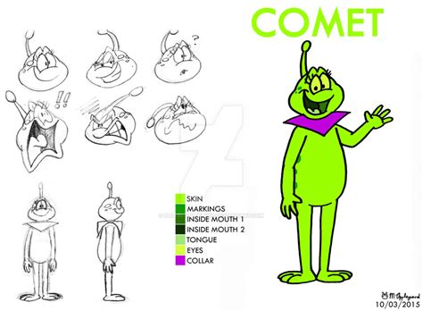 How to Make a Comet Model 的图像结果