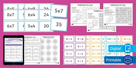 Third Grade Multiplication Centers Pack
