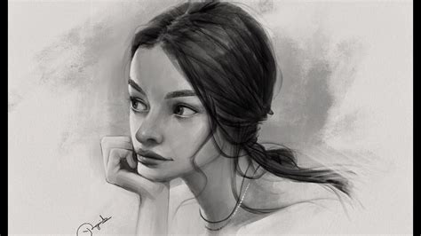 Digital Painting Portrait Tutorial 的图像结果