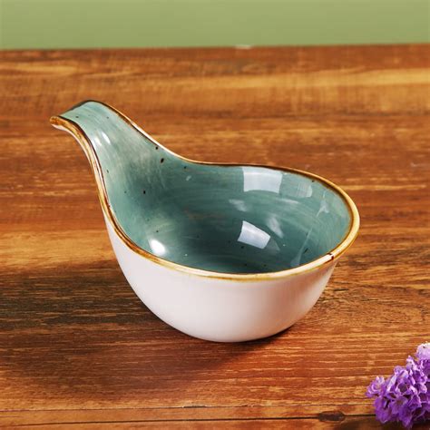 Buy Ixora dip Bowl of Green Ceramic Glossy Finish 45 ml Online at Low ...