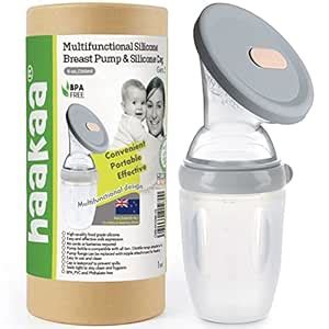 Buy Haakaa Multifunction Silicone Breast Pump (8oz/250ml) Online at Low ...