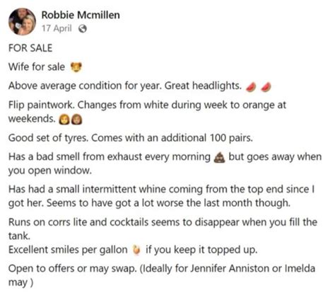 शख्स का 'Wife For Sale' का ऐलान, बताए फायदे-नुकसान, बीवी ने किया रिएक्ट ...