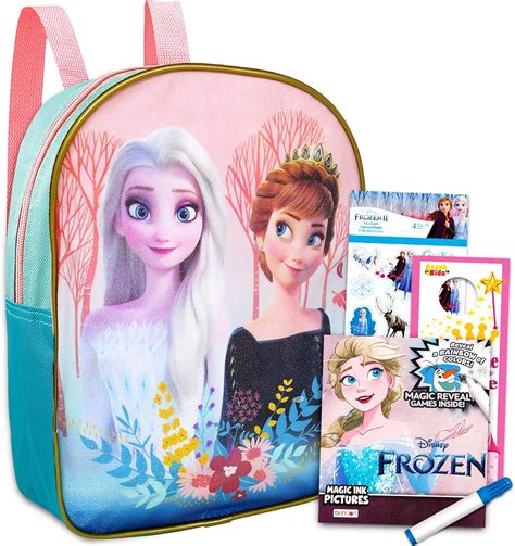 Amazon.com | Disney Frozen Mini Backpack for Girls, Kids ~ 4 Pc Bundle ...