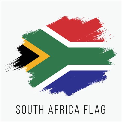 Grunge South Africa Vector Flag 10925880 Vector Art at Vecteezy