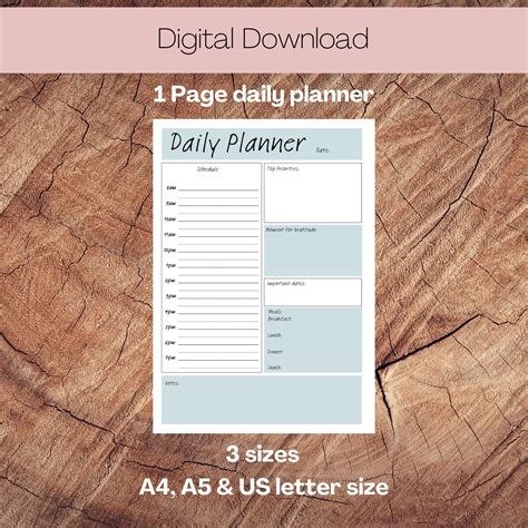 Image result for Printable Task Planner