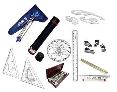 Graphicon Engineering Mini Drafter Big Kit(Deluxe Quality)Premium Mini ...