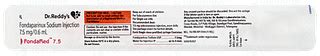Fondared 75 Mg Injection 06 Ml - Uses, Side Effects, Dosage, Price ...