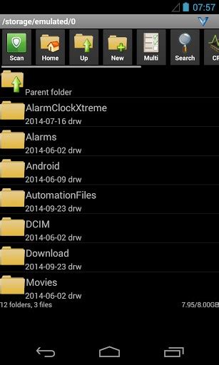 AndroZip File Manager Features 的图像结果