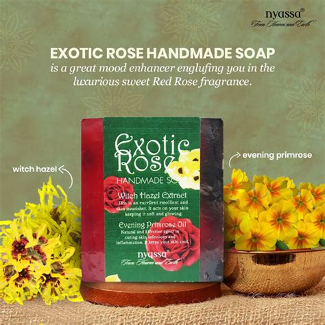Buy Nyassa Exotic Rose Handmade Soap( Online